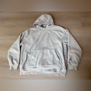 Nike Air Jordan Essentials Winter Fleece Hoodie Beige Men's Size L DV1571-206